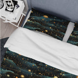 Celestial Constellations Planet Pattern - Duvet Cover Set