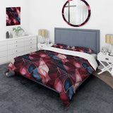 Radiant Glamour Deep Burgundy Marlbe - Duvet Cover Set