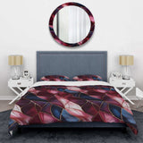 Radiant Glamour Deep Burgundy Marlbe - Duvet Cover Set