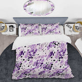 Lilac Seamless Purple Waves - Duvet Cover Set