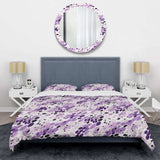 Lilac Seamless Purple Waves - Duvet Cover Set