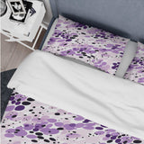 Lilac Seamless Purple Waves - Duvet Cover Set