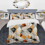 Gold Industrial Chic Marble Escape - Duvet Cover Set