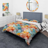 Watercolor Delight Marble Pattern - Duvet Cover Set