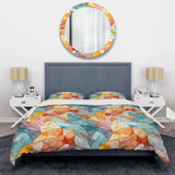 Watercolor Delight Marble Pattern - Duvet Cover Set