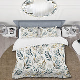 Minimalist Leaves - Duvet Cover Set