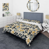 Modern Leaf Patterns - Duvet Cover Set