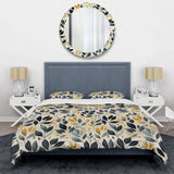 Modern Leaf Patterns - Duvet Cover Set