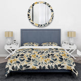 Modern Leaf Patterns - Duvet Cover Set