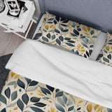 Modern Leaf Patterns - Duvet Cover Set