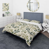 Tranquil Leaves - Duvet Cover Set