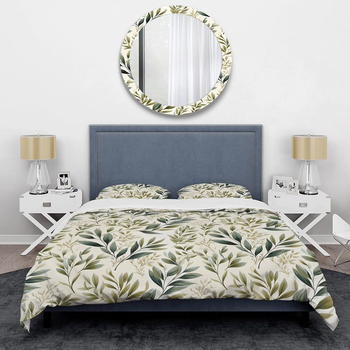Tranquil Leaves - Duvet Cover Set