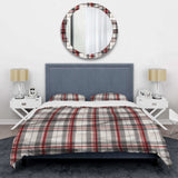 Rustic Farmhouse Plaid - Duvet Cover Set