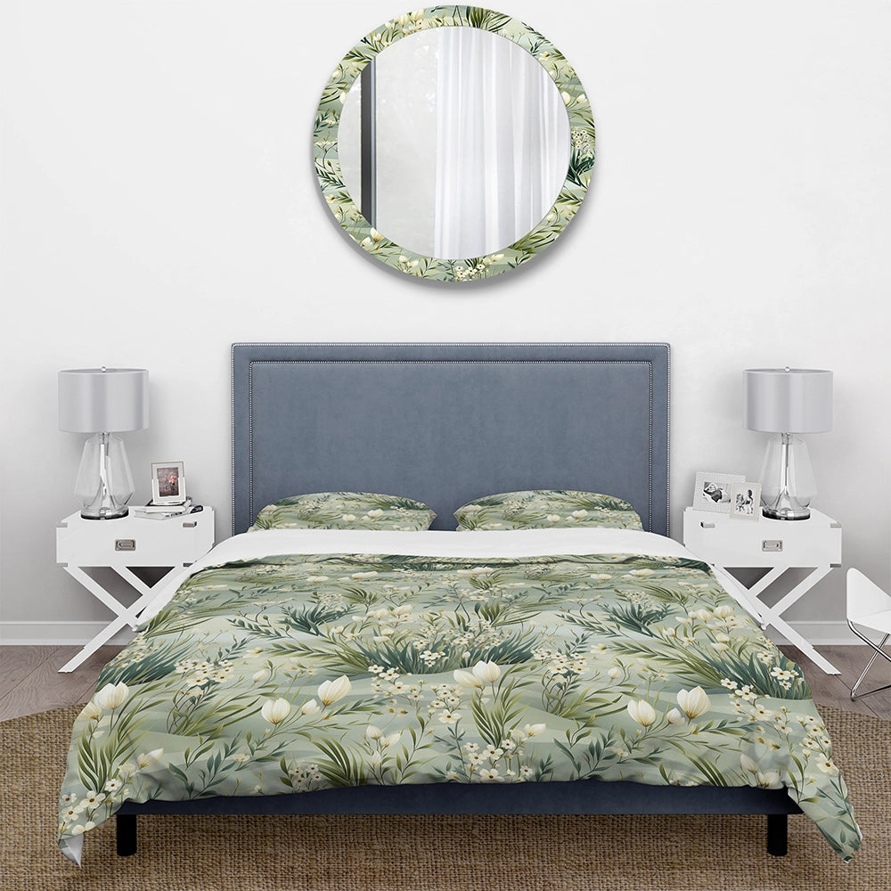 Green Grassland Meadows - Duvet Cover Set