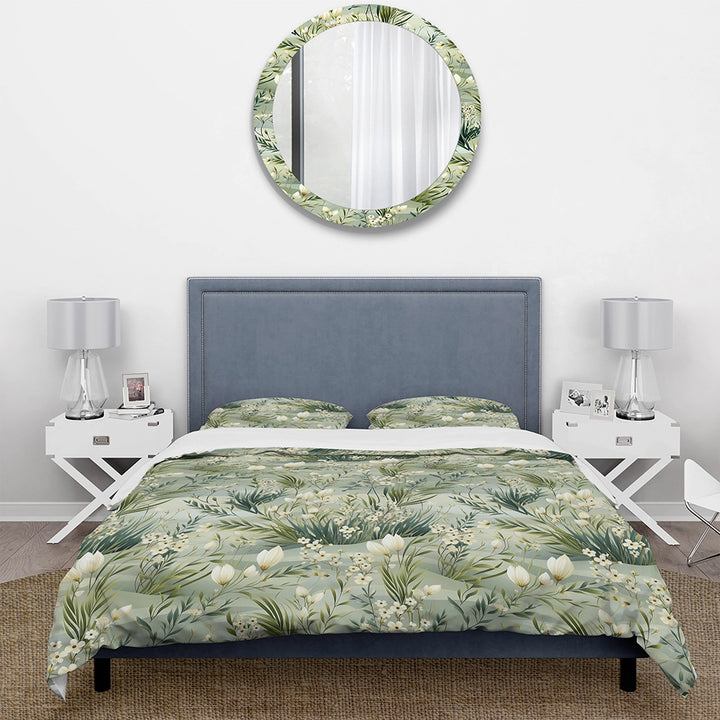 Green Grassland Meadows - Duvet Cover Set