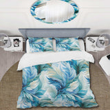 Oceanic Mirage Tropical Pattern - Duvet Cover Set