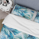 Oceanic Mirage Tropical Pattern - Duvet Cover Set