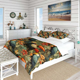 Toucan Tapestry Tropical Pattern - Duvet Cover Set