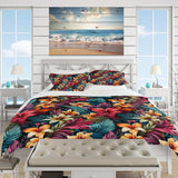 Tropical Mirage Viii Tropical Pattern - Duvet Cover Set