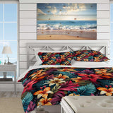 Tropical Mirage Viii Tropical Pattern - Duvet Cover Set