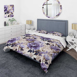 Victorian Elegance Soft Lavender Blossom - Duvet Cover Set