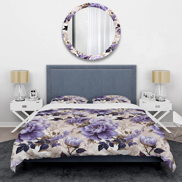 Victorian Elegance Soft Lavender Blossom - Duvet Cover Set