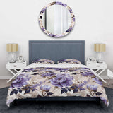 Victorian Elegance Soft Lavender Blossom - Duvet Cover Set