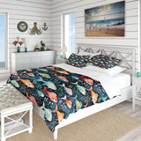 Watercolor Nishikigoi Japan Fish - Duvet Cover Set