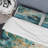 Aqua Dream rush flow 2 - Duvet Cover Set