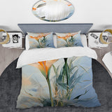 Birds of paradise tropical flowers II - Duvet Cover Set