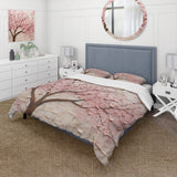 Cherry Blossom Whisper pink and white - Duvet Cover Set