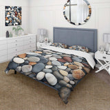 Rock by the beach - Duvet Cover Set