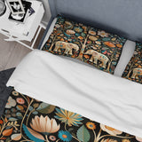 Indian Art Jaipur Elephants 4 - Duvet Cover Set