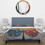 Colorful Rainbow tree of 4 seasons - Duvet Cover Set