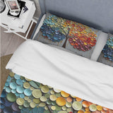 Colorful Rainbow tree of 4 seasons - Duvet Cover Set