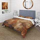 Brown tree bark Essence 2 - Duvet Cover Set