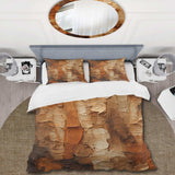 Brown tree bark Essence 2 - Duvet Cover Set