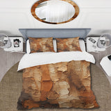 Brown tree bark Essence 2 - Duvet Cover Set