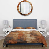 Brown tree bark Essence 2 - Duvet Cover Set