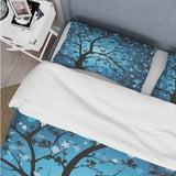 Blue moonlight tree revery I - Duvet Cover Set