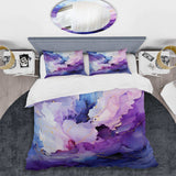 Purple and blue Mystic Melodies I - Duvet Cover Set