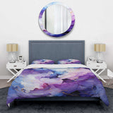 Purple and blue Mystic Melodies I - Duvet Cover Set