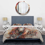 Pink Enchanted Horse Fairies II - Duvet Cover Set