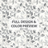 Country / Farmhouse Bedding Set - Stone Petal Duvet Cover And Cushion Set