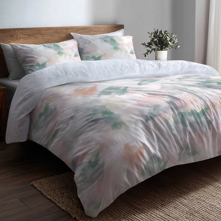 Modern Bedding Set 3 Pcs - Pastel Breeze Duvet Cover Set