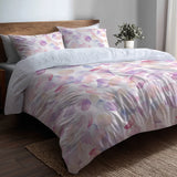 Floral Duvet Cover Set of 5 - Dream Petals Bedding And Throw Pillow Set