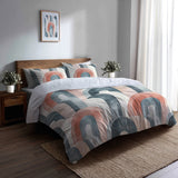 Arc Duvet Cover Set of 3 - Arc Line Midcentury Bedding Set