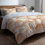 Arc Bedding Set 5 Pcs - Earth Arcs Duvet Cover And Throw Pillow Set