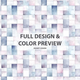 Modern Bedding Set of 3 - Soft Modular Duvet Cover with Shams