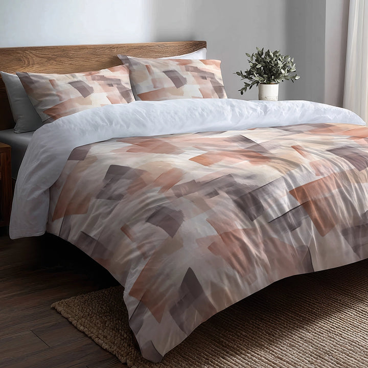 Modern Bedding Set 3 Pcs - Calm Synthesis Duvet Cover Set